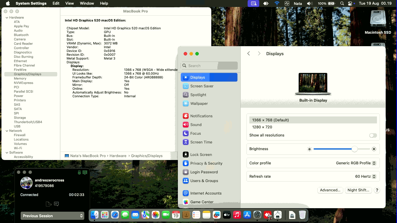 Acer Aspire E5 475G 525V [SkyLake   Intel HD 520 + I2C]   OpenCore 1